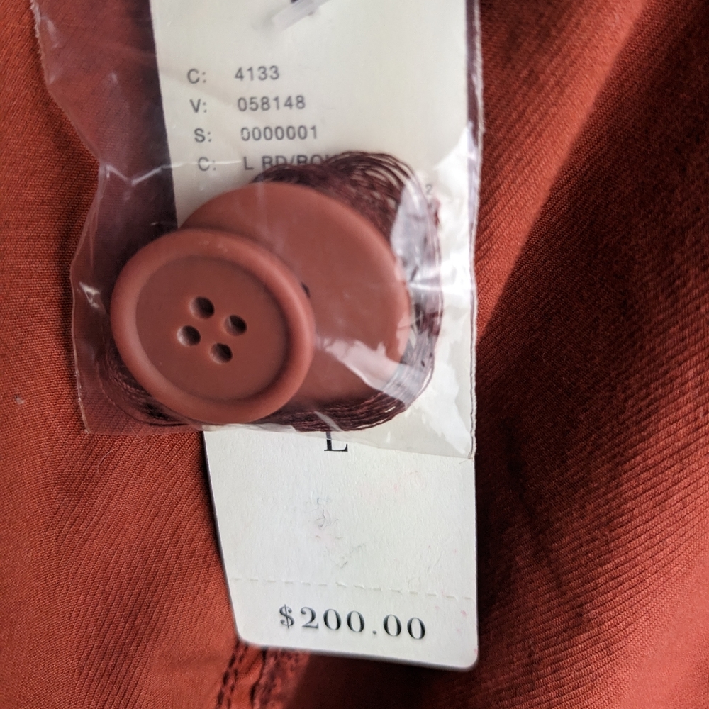 Anthropologie NWT zipper trench coat - Picture 10 of 10